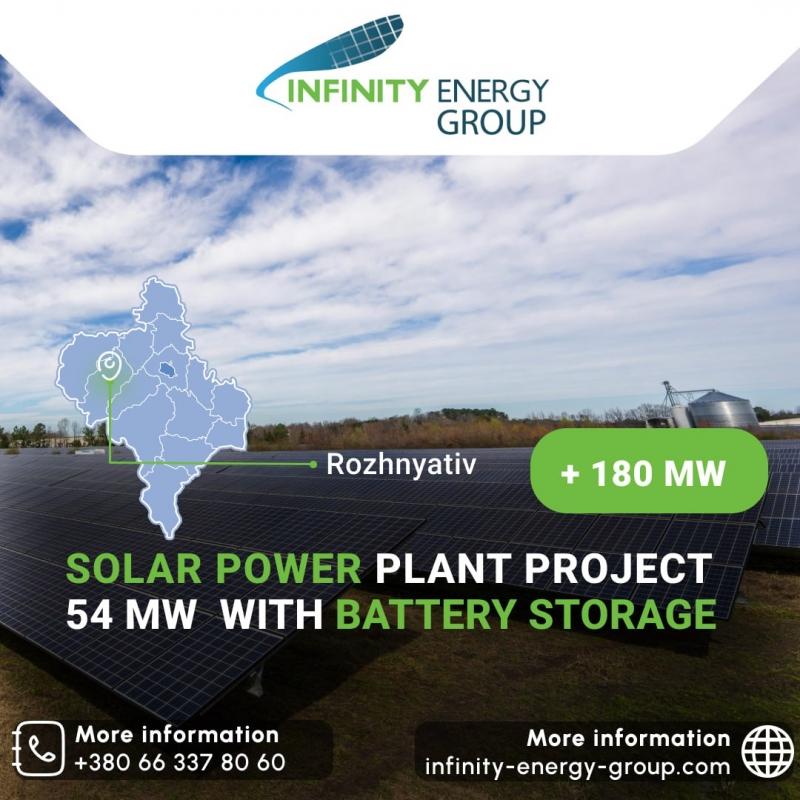 54 MW Solar + 180 MW BESS | Project ready to build